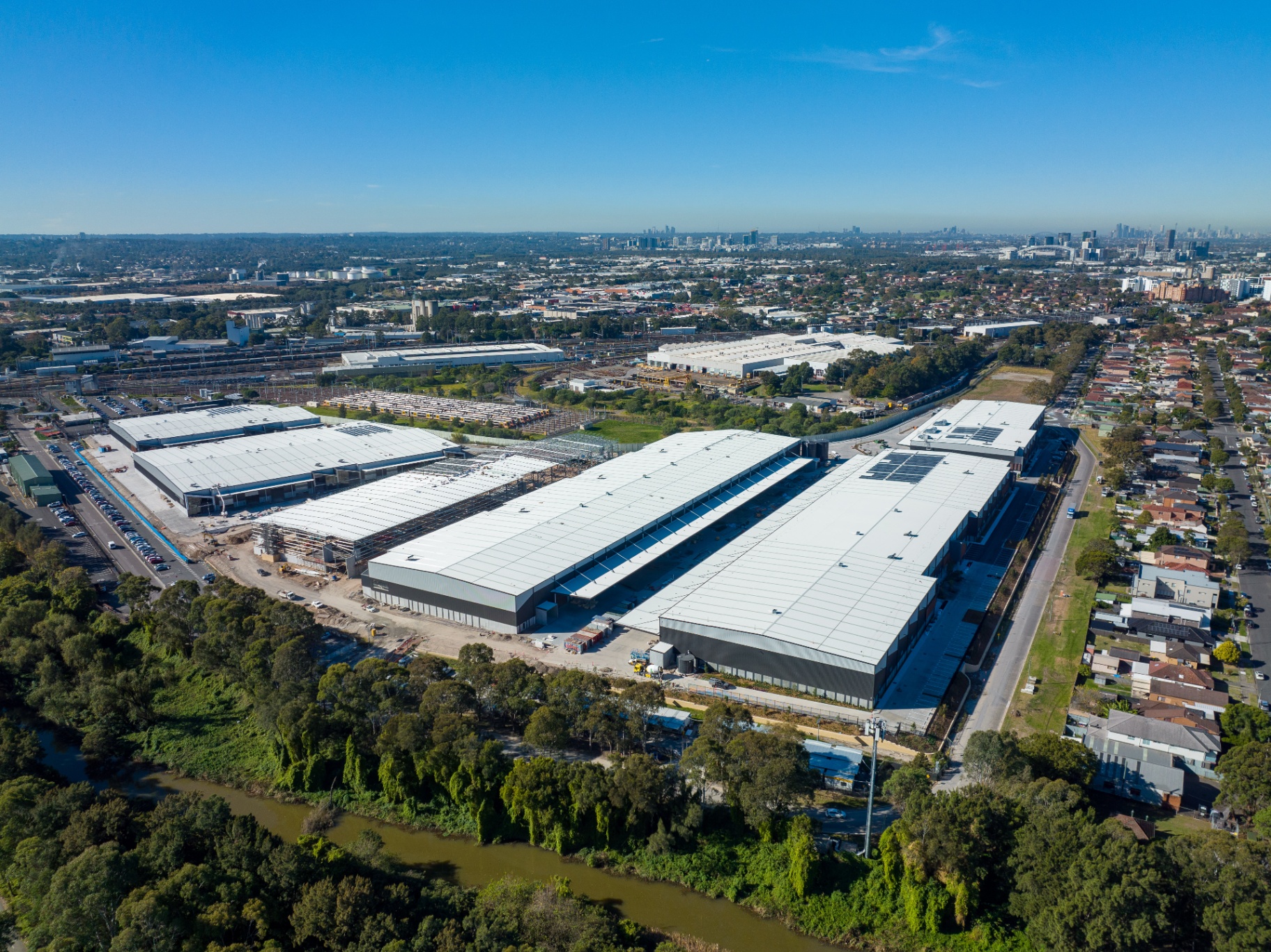 Auburn Switchyard metal roofing project by MRP Group