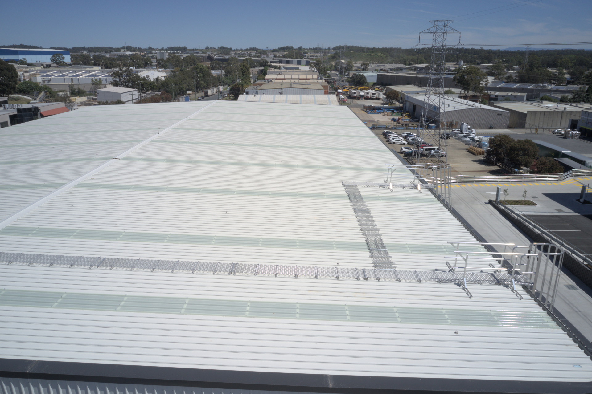Wetherill Park metal roofing project by MRP Group